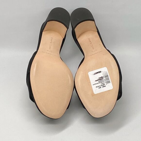 Manolo Blahnik Martanew 50MM Embellished Satin Mules size 37.5 - Picture 13 of 14